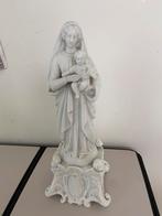 Frans porseleinen beeldje Madonna met kind, Antiek en Kunst, Ophalen