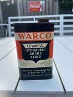 Bidon d'huile WARCO USA, Collections, Marques & Objets publicitaires, Emballage, Utilisé, Enlèvement ou Envoi