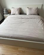 IKEA MALM bed 180x200cm wit, Gebruikt, Wit