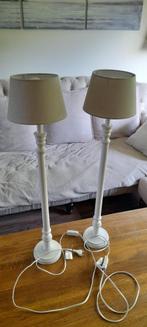 2 lampes rurales, Maison & Meubles, Lampes | Lampes de table, Comme neuf, Bois, Enlèvement