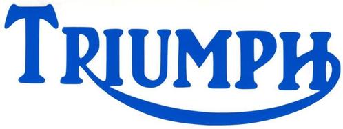 Triumph sticker #34, Motoren, Accessoires | Stickers, Verzenden