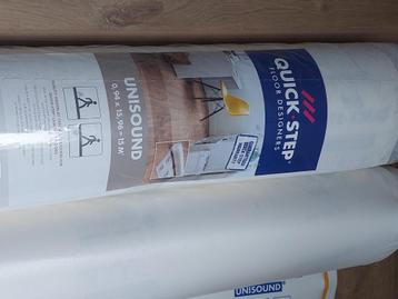 Quick-Step Unisound ondervloer >15m² beschikbaar voor biedingen
