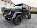 Mercedes G 500 4x4² Brabus LICHTE VRACHT 189€ TAX JAARLIJKS, Auto's, Mercedes-Benz, Automaat, Cruise Control, Zwart, 5 zetels