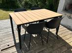 Table de jardin et 4 chaises de la marque Vinci, Ophalen, Gebruikt, Loungeset