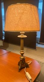 Paar identieke koperen staande lampen, Ophalen of Verzenden, Zo goed als nieuw