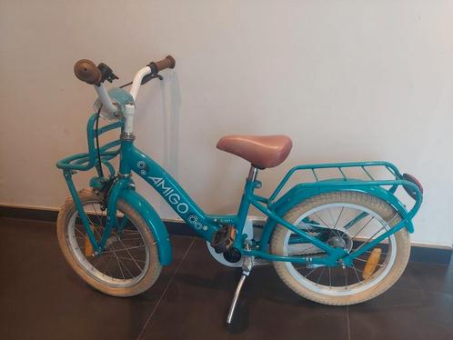 Kinderfiets - 14 Inch/24 cm met terugtraprem, Fietsen en Brommers, Fietsen | Kinderfietsjes, Gebruikt, Minder dan 16 inch, Zijwieltjes