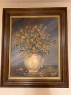 Mooi schilderij van J Poignic met kader, Antiek en Kunst, Kunst | Schilderijen | Klassiek, Ophalen