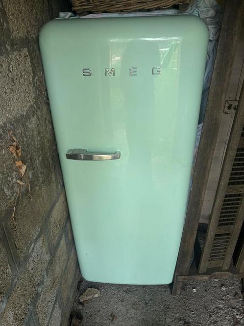 Frigo Smeg couleur vert d’eau, Elektronische apparatuur, Koelkasten en IJskasten, Gebruikt, Ophalen