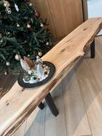 Masieve eiken Boomstam Bank, Enlèvement, Neuf, Chêne