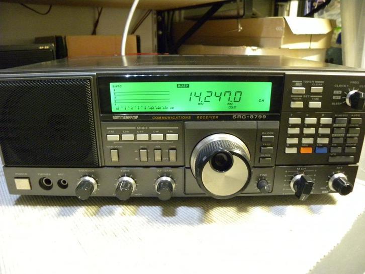 nette sommerkamp srg-8799 hf onvanger 150khz-30 mhz, Telecommunicatie, Zenders en Ontvangers, Gebruikt, Ontvanger, Ophalen