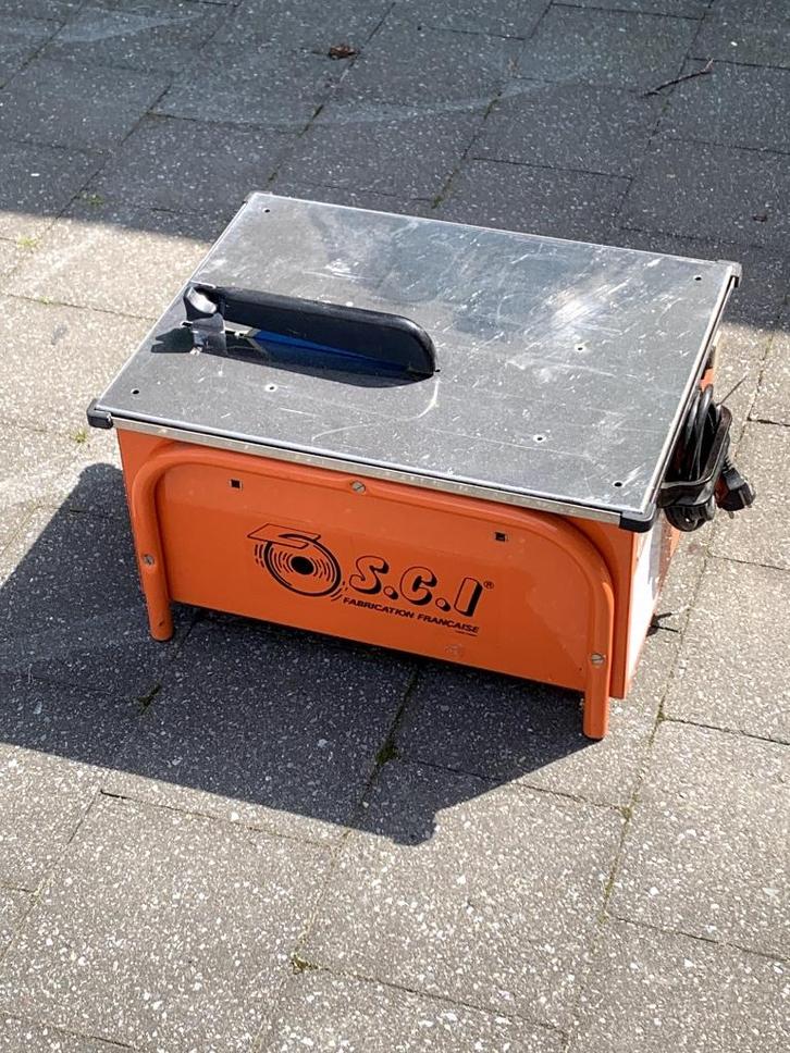 tegelzaagmachine, Doe-het-zelf en Bouw, Gereedschap | Zaagmachines, Nieuw, Overige typen, 600 tot 1200 watt, 30 tot 70 mm, Ophalen
