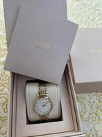 Burker horloge goud zilver nieuwstaat, Handtassen en Accessoires, Horloges | Dames, Ophalen, Nieuw, Zilver, Polshorloge