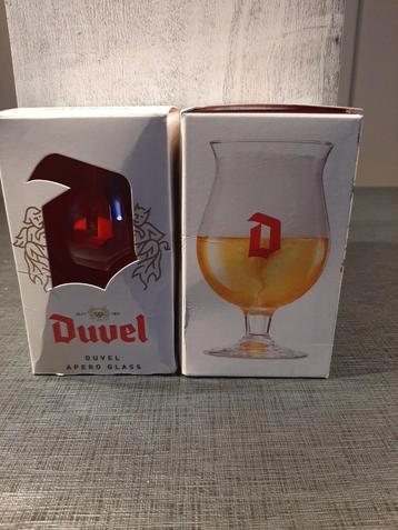 2 x Duvel Apéro glas. beschikbaar voor biedingen