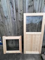 Porte et fenêtre en bois, Bricolage & Construction, Enlèvement ou Envoi, Neuf, Bois