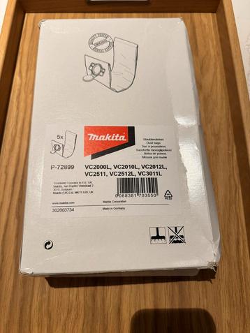 Makita P-72899 fleece stofzuigerzakken beschikbaar voor biedingen