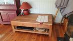 Rustieke salontafel, Huis en Inrichting, Tafels | Salontafels, Ophalen, 50 tot 75 cm, Rustiek, Teakhout