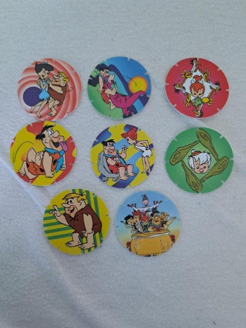 croky caps the flintstones flippo pog flippos, Collections, Flippos, Enlèvement ou Envoi