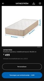 Matelas Ikea VATNESTRÖM âgé de 4 mois comme neuf, Enlèvement, Comme neuf, Matelas