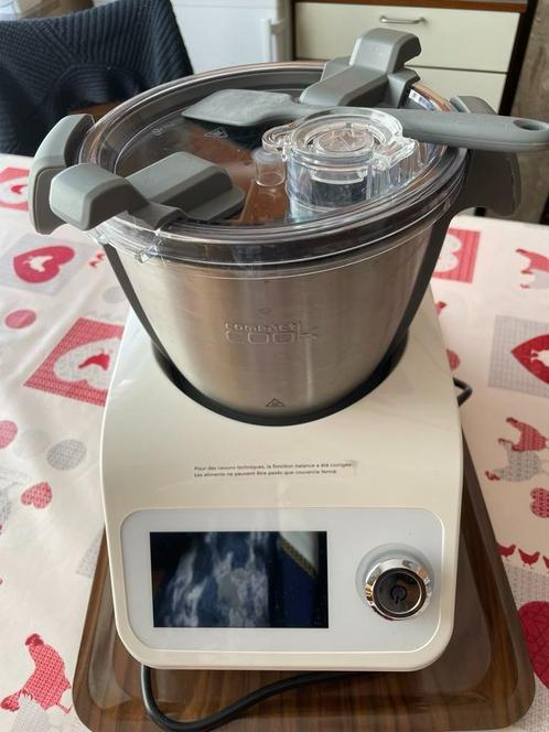 Robot de cuisine Compact Cook Platinium, Elektronische apparatuur, Keukenmixers, Zo goed als nieuw, 2 tot 3 liter, 3 snelheden of meer