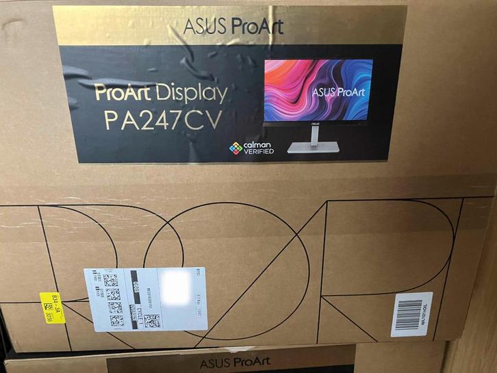 ASUS ProArt Display PA247CV – 23,8 pouces, Computers en Software, Monitoren, Zo goed als nieuw, 61 t/m 100 Hz, DisplayPort, USB-C