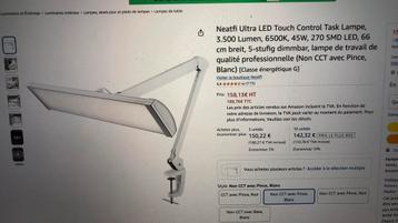 4x Lampe Neatfi LED touch control pro, Enlèvement ou Envoi