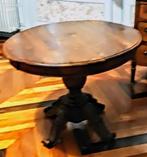 Ronde tafel in Victoriaanse stijl, Ophalen, Gebruikt, 200 cm of meer, 200 cm of meer
