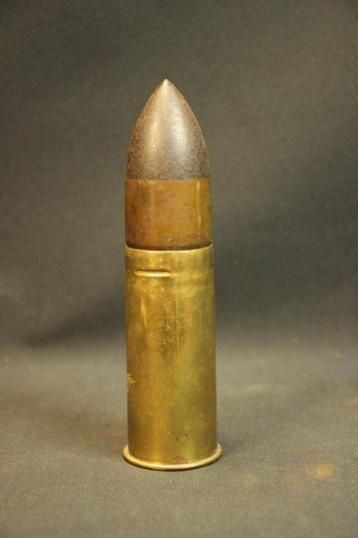 WO1 Zeldzame 37mm hotchkiss patroon LEEG beschikbaar voor biedingen