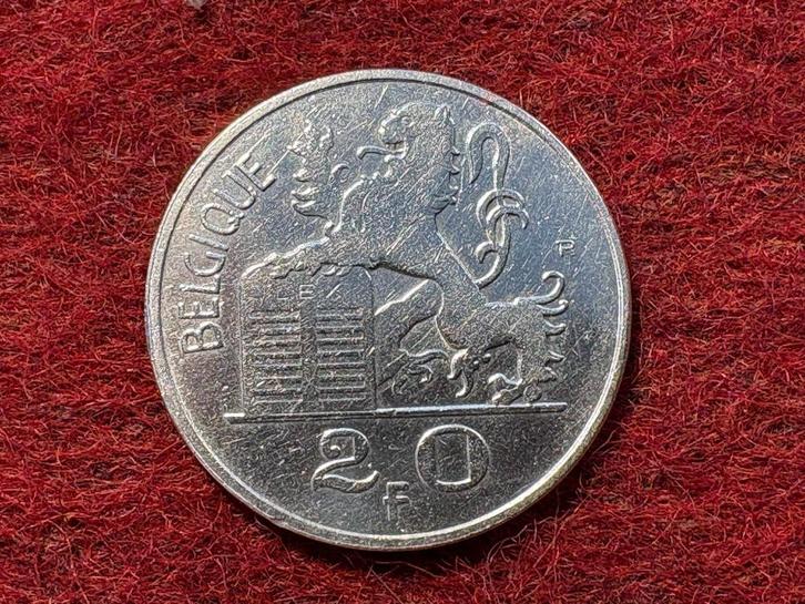 België - 20 Frank Mercurius - 1949 FR (#091#), Postzegels en Munten, Munten | België, Losse munt, Zilver, Zilver, Ophalen of Verzenden
