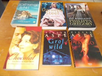 Steel - Aspe - Nicci French - Kate Mosse - Ann Galland beschikbaar voor biedingen
