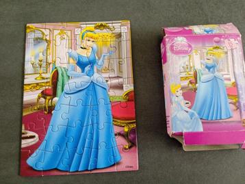 Disney mini puzzel Princess, 35 stukken