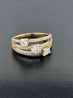 geel gouden ring (18 kt), Handtassen en Accessoires, Ringen, Ophalen, Geel, Nieuw, 17 tot 18