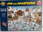 Puzzle 1000 pièces Jan van Haasteren : Jeux d'hiver, Comme neuf, 500 à 1500 pièces, Puzzle, Enlèvement ou Envoi