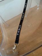TESLA lanyard / tour de cou porte-clés noir, Enlèvement ou Envoi, Comme neuf