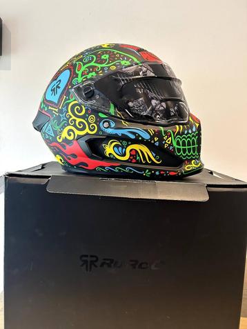 Casque moto RUROC ATLAS 3.0 “Cinco de Madness” taille L  beschikbaar voor biedingen