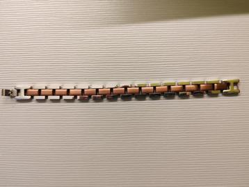 Twice as Nice Armband Zilver, Brons Heren beschikbaar voor biedingen