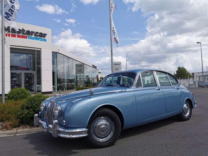 Jaguar MK II MK II 3.8 AUTOMATIC, Auto's, Oldtimers, Bedrijf, Te koop, Metaalkleur, Radio, Jaguar, Benzine, Berline, 4 deurs, Automaat