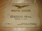 MOTO GUZZI Zigolo 98CC Ancien Manuel d'Entretien et Contrôle, Motoren, Handleidingen en Instructieboekjes, Moto Guzzi
