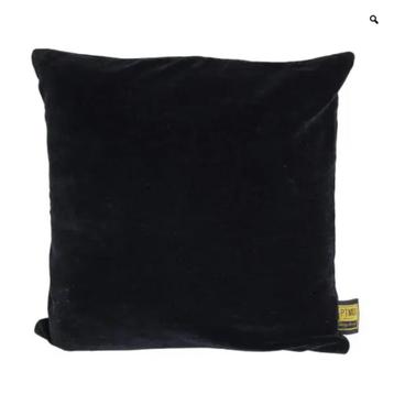 NIEUWE zwarte velours kussens van PTMD 45x45 beschikbaar voor biedingen