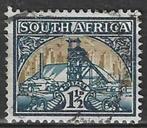 Zuid-Afrika 1941 - Yvert 116 - Goudmijn (ST), Timbres & Monnaies, Timbres | Afrique, Affranchi, Envoi, Afrique du Sud