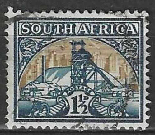 Zuid-Afrika 1941 - Yvert 116 - Goudmijn (ST), Timbres & Monnaies, Timbres | Afrique, Affranchi, Afrique du Sud, Envoi