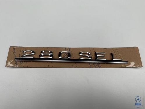 NOS typenplaatje 280SEL voor Mercedes-Benz W116 S-Klasse, Auto-onderdelen, Carrosserie, Mercedes-Benz, Nieuw, Ophalen of Verzenden