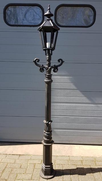 nieuwe gietijzeren lantaarnpaal zware uitvoering beschikbaar voor biedingen