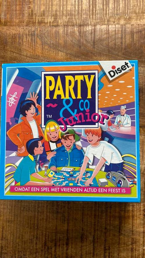 Party & co Junior, Hobby en Vrije tijd, Gezelschapsspellen | Kaartspellen, Zo goed als nieuw, Ophalen of Verzenden