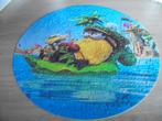 kinder complete Minions ronde puzzel, Ophalen of Verzenden, Meer dan 50 stukjes, Zo goed als nieuw, 2 tot 4 jaar