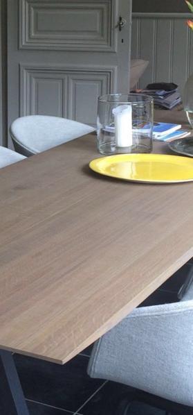 TABLE DESIGN ARCO/LANCE, Maison & Meubles, Tables | Tables à manger, Comme neuf, 50 à 100 cm, 200 cm ou plus, Cinq personnes ou plus