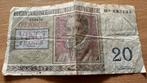 20 Belgische Frank 1956 + 1964 ;  50 BEF 1966, Postzegels en Munten, Bankbiljetten | België, Ophalen of Verzenden, Los biljet