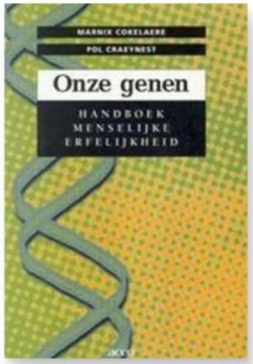 Onze genen Handboek menselijke erfelijkheid beschikbaar voor biedingen