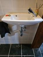 Wc-lavabo, wit, 49 x 22 cm +kraan Ideal standard, Doe-het-zelf en Bouw, Ophalen, Kraan