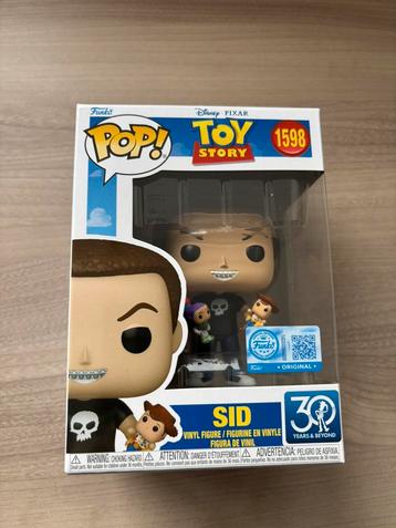 Funko Pop! Toy Story 30th Anniversary Sid Buzz & Woody 1598 beschikbaar voor biedingen