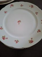 Servies met roze bloemetjes, Ophalen